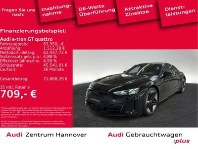 Audi Audi e-tron GT quattro Matrix B&O Pano Luft Kamera im Auto Abo von LeasingMarkt.de