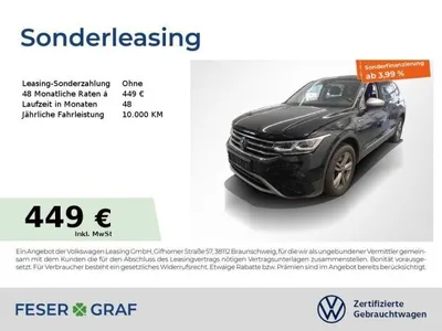 VW Volkswagen Tiguan Allspace Elegance 2.0 TDI DSG Navi AHK St im Auto Abo von LeasingMarkt.de