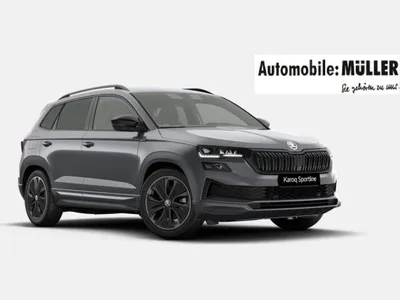 Skoda Skoda Karoq Sportline 1,5 TSI DSG Nur 10x verfügbar*konfigurierbar* – mit Paket Fahrerassistenz, Komfort, Parken im Auto Abo von LeasingTime