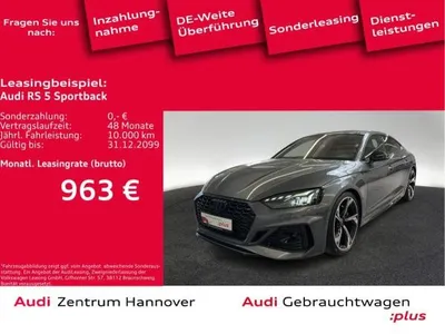 Audi Audi RS5 RS 5 Sportback 2.9 TFSI quattro im Auto Abo von LeasingMarkt.de
