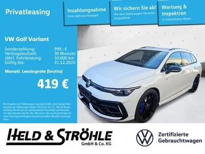 VW Volkswagen Golf Variant R 2.0 TSI 19 AHK PERFORMANCE V/MAX im Auto Abo von LeasingMarkt.de