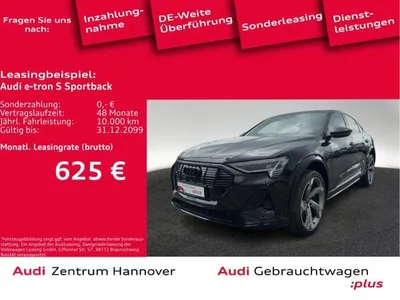 Audi Audi e-tron S Sportback Matrix AHK Luft B&O im Auto Abo von LeasingMarkt.de