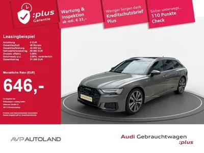 Audi Audi A6 Avant 45 TFSI quattro S tronic S line | PANO im Auto Abo von LeasingMarkt.de