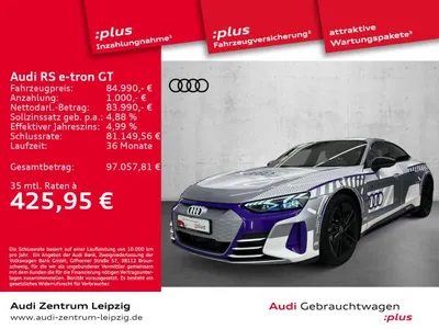 Audi Audi RS e-tron GT *Ice Race Edition*Laser** im Auto Abo von LeasingMarkt.de