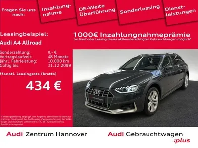 Audi Audi A4 Allroad quattro 40 TDI AHK LED Kamera Navi virtual im Auto Abo von LeasingMarkt.de
