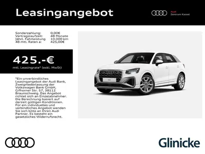 Audi Audi SQ2 TFSI quattro S tronic NEUBESTELLUNG im Auto Abo von LeasingTime