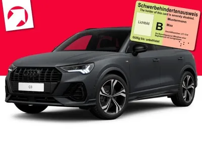 Audi Audi Q3 S line 40 TFSI quattro S tronic*MATTEFFEKT*PERSONEN MIT EINER BEHINDERUNG* im Auto Abo von LeasingMarkt.de