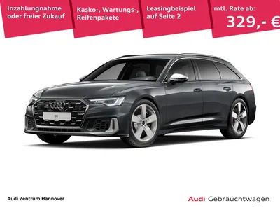 Audi Audi S6 Avant 3.0 TDI quattro Kamera Navi LED virtual im Leasing von Null-Leasing