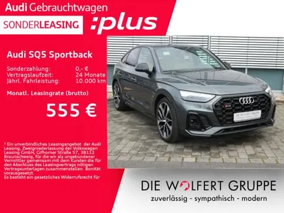 Audi Audi SQ5 Sportback TDI quattro HUD*AHK*ACC*B&O im Leasing von LeasingMarkt.de