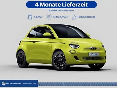 Fiat Fiat 500e ⚡ La Prima Limousine 🔋  42 kWh *Vollausstattung*  & alle Farben verfügbar im Auto Abo von LeasingMarkt.de