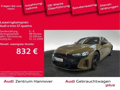 Audi Audi e-tron GT RS qu. Head-Up Pano Laser B&O im Auto Abo von LeasingMarkt.de