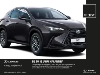 Lexus Lexus NX 450h+ Plug-in Business +4x4+Navi+R-Kam+ im Leasing von LeasingMarkt.de