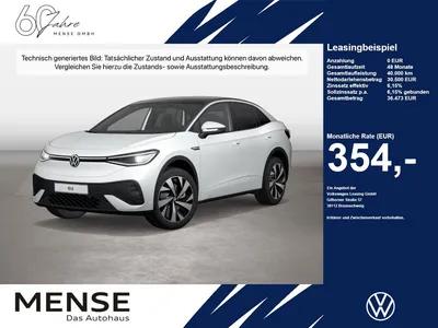 VW Volkswagen ID.5 Pro Performance IQ.Light Matrix CarPlay AHK im Leasing von Null-Leasing