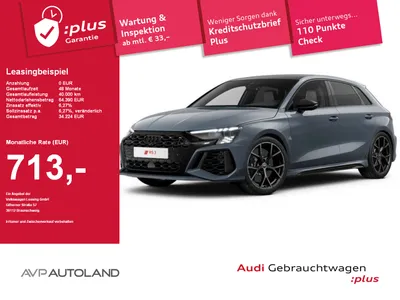 Audi AUDI RS3 Sportback 2.5 TFSI quattro S tronic | PANO im Auto Abo von Null-Leasing