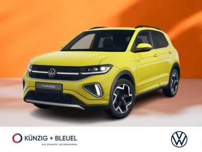 VW Volkswagen T-Cross R-Line 1,0 l TSI (116 PS)7-Gang DSG ⚡️Vorlauf Dezember 25⚡️ Ganzjahresreifen & Rückfahrkamera & Navi im Auto Abo von LeasingMarkt.de