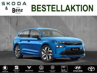 Skoda Skoda ENYAQ 60 SPORTLINE FACELIFT*MATRIX-LED*pACC*TRAVEL ASSIST*KESSY* - GEWERBLICH im Auto Abo von LeasingTime