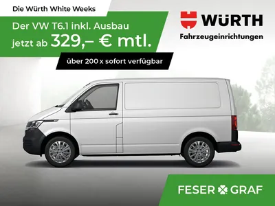 VW VW Transporter 6.1 Kasten Motor: 2,0 l TDI SCR 81 kW im Auto Abo von Null-Leasing