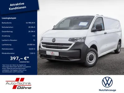 VW Volkswagen e-Transporter Kasten Elektro LR SOFORT verfügbar! im Leasing von LeasingMarkt.de
