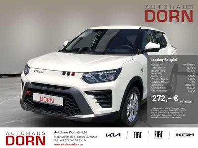 KGM KGM Tivoli Nomad 1.5 AT6 Rückfahrkamera Sitzheizung im Leasing von Null-Leasing