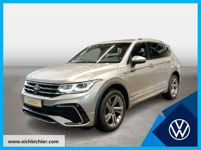 VW Volkswagen Tiguan Allspace 2.0 TSI R-Line 4M 4xSHZ ACC AHK im Leasing von Null-Leasing