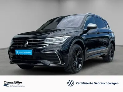 VW Volkswagen Tiguan Allspace 2,0 TDI R-Line 4Mot Matrix AHK Pano Kamera im Auto Abo von LeasingMarkt.de