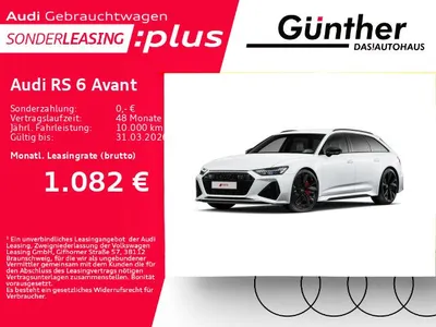 Audi Audi RS 6 Avant +WINTERRÄDER+STANDHEIZUNG+AHK+SPORTAB im Auto Abo von Null-Leasing