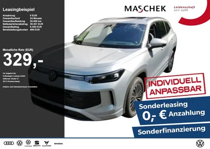 VW Volkswagen Tayron Life 1.5 eTSI Anschlussg 7-Sitze Pano AHK im Leasing von Null-Leasing