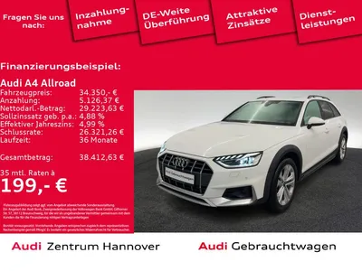 Audi Audi A4 allroad quattro 40 TDI Kamera AHK Navi virtua im Auto Abo von Null-Leasing