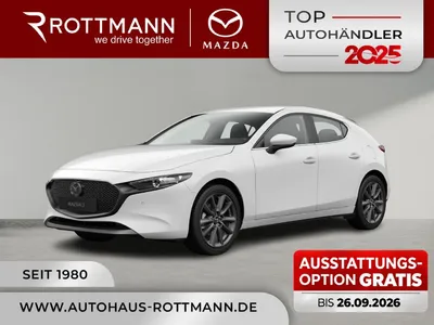 Mazda Mazda 3 2027 186ps Aut. CENTRE-Line NAV KeyLess Qi ACC im Leasing von Null-Leasing
