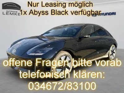 Hyundai Hyundai IONIQ 6 🔋⚡️77,4kWh 4WD UNIQ+SD+DIG.SPIEGEL-ERST INSERAT LESEN ! 🔋⚡️ ‼️‼️ im Leasing von LeasingMarkt.de