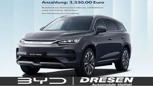 BYD BYD BYD Tang Flagship I Panorama I LED I 21 im Auto Abo von 9Drive