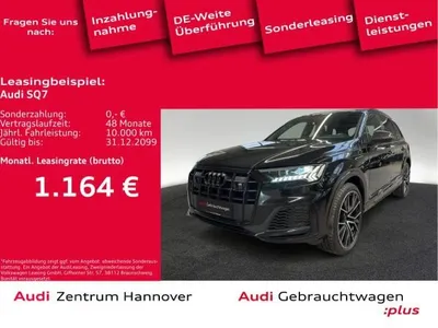 Audi Audi SQ7 4.0 TFSI quattro PANO AHK STANDH im Auto Abo von LeasingMarkt.de