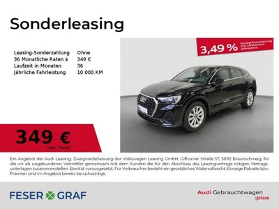 Audi Audi Q3 Sportback 40 TFSI quattro S tronic Navi LED im Leasing von LeasingMarkt.de