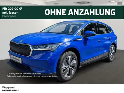 Skoda Skoda Enyaq 50 Loft 109 kW NAVI KAM LED PDC LM im Leasing von Null-Leasing