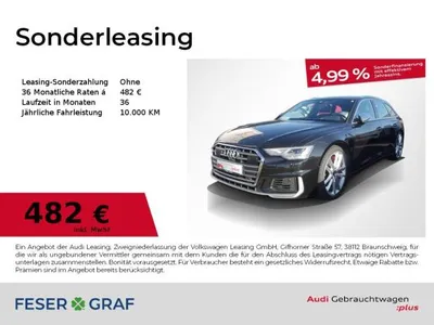 Audi Audi S6 Avant TDI Pano AHK 360° B&O Stdhz. ACC 21 im Leasing von LeasingMarkt.de