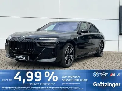 BMW BMW 740 740d 🔥Vorführwagenaktion/Verfügbar ab 04/26🔥🔥Sportpaket Pro+ Automatiktüren+BMW Kristallscheinwerfer im Auto Abo von LeasingMarkt.de