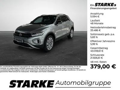 VW Volkswagen T-Roc 1.5 TSI DSG Goal im Auto Abo von LeasingMarkt.de