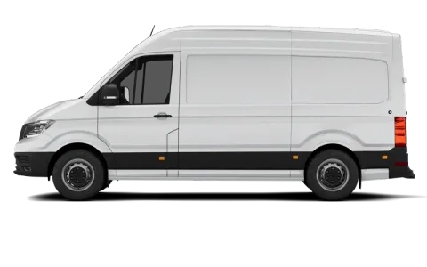 VW Volkswagen Crafter Kastenwagen 35 2.0TDI 103kW mittel Hochdach Standardausstattung im Auto Abo von carwow
