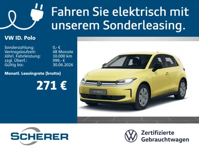 VW Volkswagen ID. Polo Life "NUR für ID. Loyale NW-Kunden" im Leasing von Null-Leasing