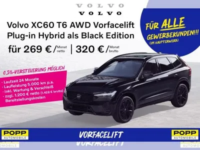 Volvo Volvo XC60 T6 Plus Black Edition "Vorfacelift" im Auto Abo von LeasingMarkt.de