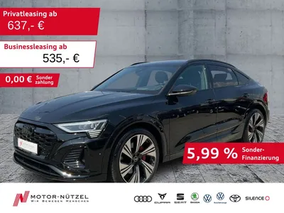 Audi Audi Q8 Sportback e-tron 55 QU S-LINE MATRIX+HuD+B&O im Auto Abo von Null-Leasing