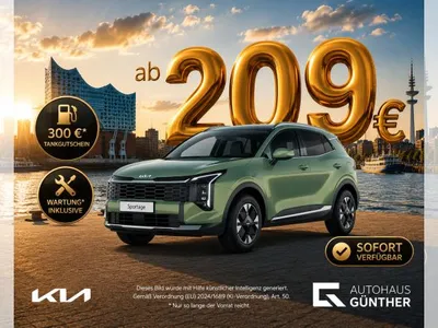 Kia Kia Sportage Vision + Komfort-Paket | sofort verfügbar | 1. Wartung kostenfrei | 300€ Tankgutschein im Leasing von LeasingMarkt.de