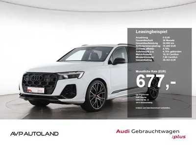 Audi Audi Q7 TFSI quattro tiptronic S line 7-Sitzer | AHK im Leasing von Null-Leasing