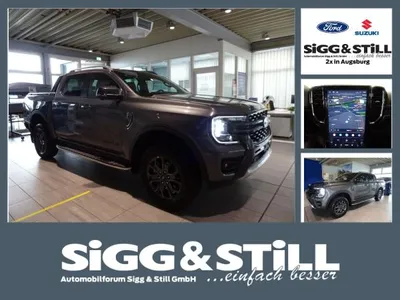 Ford Ford Ranger WILDTRAK  2.3 DoKa PHEV*GEWERBEWOCHEN 0,00%* BLUECRUISE*iACC*360 CAM im Leasing von LeasingMarkt.de