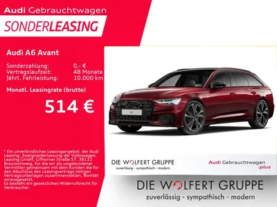Audi Audi A6 Avant S line 50 TFSI e quattro 0,5%*UPE 108T€ im Leasing von Null-Leasing