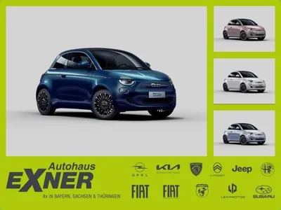 Fiat Fiat 500e La Prima Cabrio | GROßE BATTERIE | FREIE FARBWAHL | Privat im Auto Abo von LeasingMarkt.de