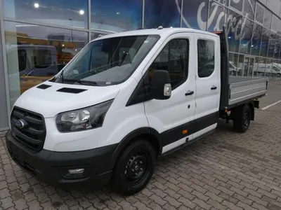 Ford Ford Transit DoKa Pritsche350L3 #AHZV #NAVI # GJR #GEWERBEAKTION im Auto Abo von LeasingMarkt.de