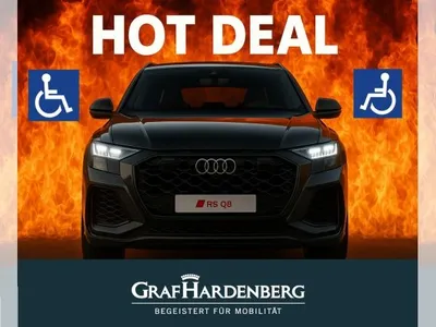 Audi Audi RS Q8 HOT DEAL || NUR BEGRENZT VERFÜGBAR | MENSCHEN MIT BEHINDERUNG im Auto Abo von LeasingTime