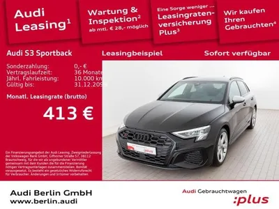 Audi Audi S3 Sportback TFSI S tr. PDC LED B&O SITZHZG im Auto Abo von LeasingMarkt.de