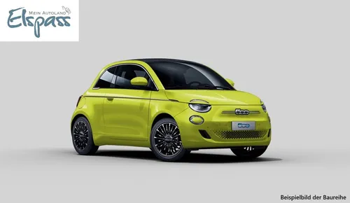 Fiat Fiat 500e Cabrio La Prima große Batterie (42 kWh) LED im Auto Abo von Null-Leasing